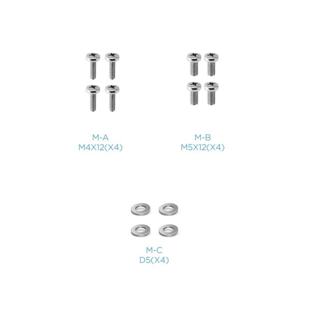 TooQ - DB1703TNV-B soporte para monitor 81,3 cm (32") Negro Escritorio