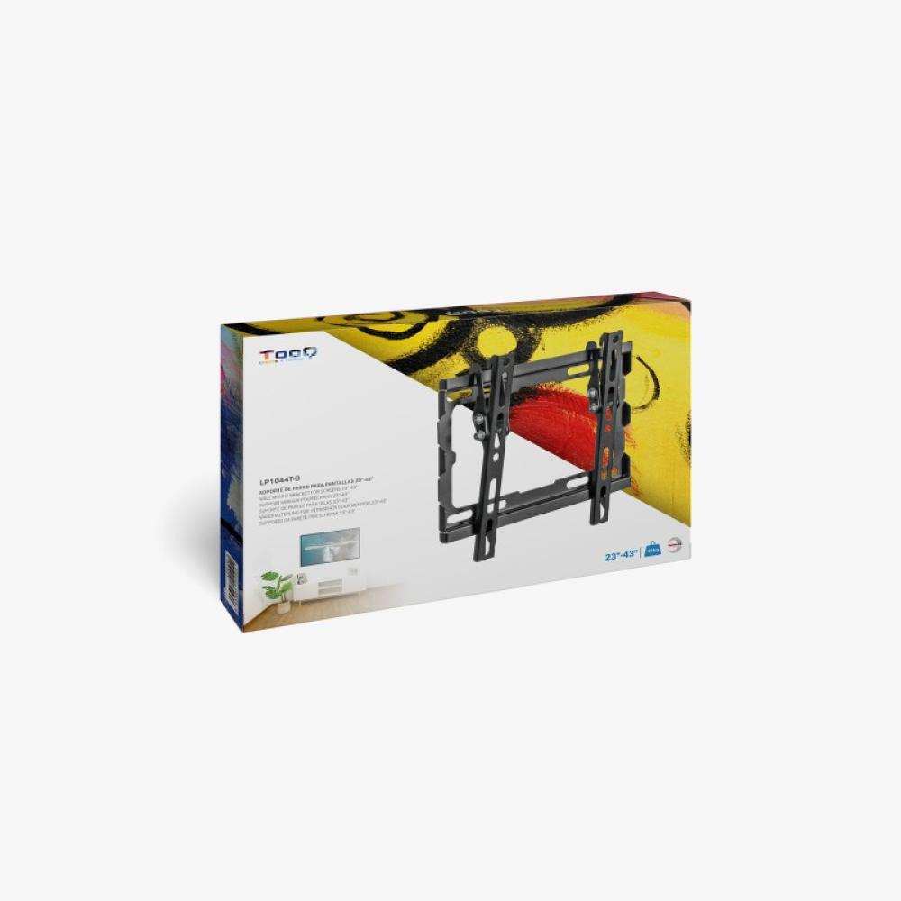 TooQ - LP1044T-B soporte para TV 109,2 cm (43") Negro