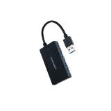 Nanocable - Hub USB 3.0 con 4 Puertos de USB 3.0, USB-A/M-USB 3.0/H, Negro, 15 cm