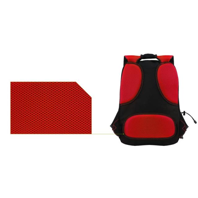 KeepOut - BK7R mochila Negro, Rojo Nylon