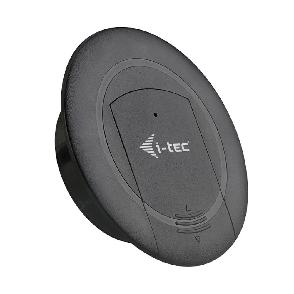 i-tec - Built-in Desktop Fast Charger, USB-C PD 3.0 + 3x USB 3.0 QC3.0, 96 W