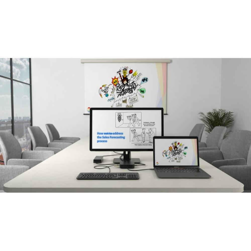 i-tec - Thunderbolt 3 Travel Dock Dual 4K Display + Power Delivery 60W