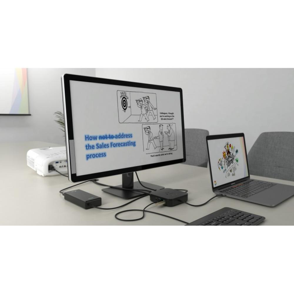 i-tec - Thunderbolt 3 Travel Dock Dual 4K Display + Power Delivery 60W