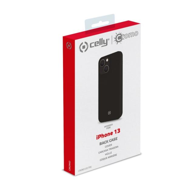 Celly - Cromo funda para teléfono móvil 15,5 cm (6.1") Negro - CROMO1007BK
