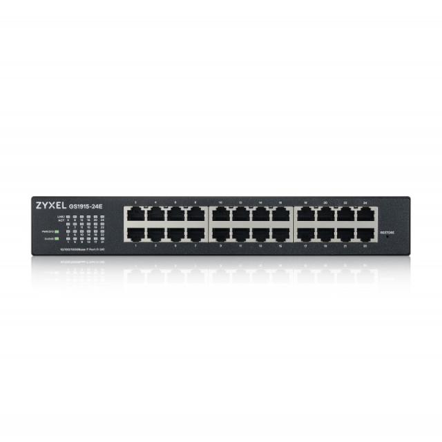 Zyxel - GS1915-24E Gestionado L2 Gigabit Ethernet (10/100/1000) 1U Negro