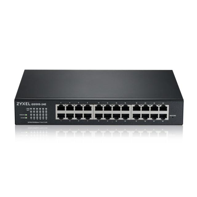 Zyxel - GS1915-24E Gestionado L2 Gigabit Ethernet (10/100/1000) 1U Negro