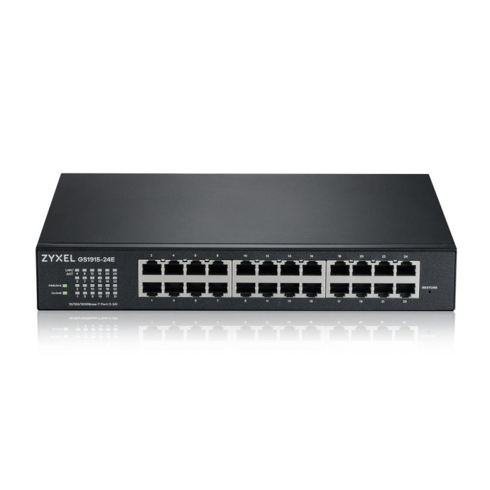 Zyxel - GS1915-24E Gestionado L2 Gigabit Ethernet (10/100/1000) 1U Negro