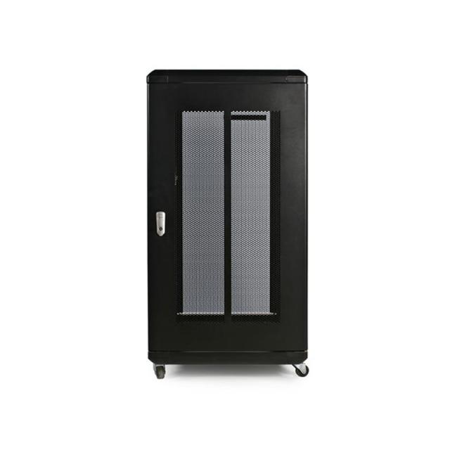 StarTech.com - Armario Rack para Servidores 22U 19" 4 Columnas - Rack de Servidores con Cerradura y Seguro - Rack con Ruedas y C