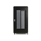 StarTech.com - Armario Rack para Servidores 22U 19" 4 Columnas - Rack de Servidores con Cerradura y Seguro - Rack con Ruedas y C