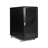 StarTech.com - Armario Rack para Servidores 22U 19" 4 Columnas - Rack de Servidores con Cerradura y Seguro - Rack con Ruedas y C