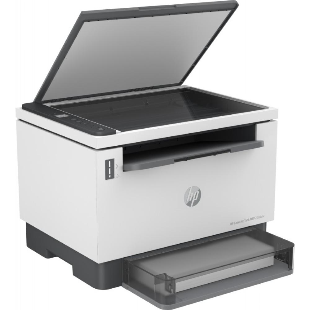 HP - LaserJet Tank 2604dw Inalámbrico Multifunction Blanco y negro Impresora, Fotocopiadora, escáner Dúplex