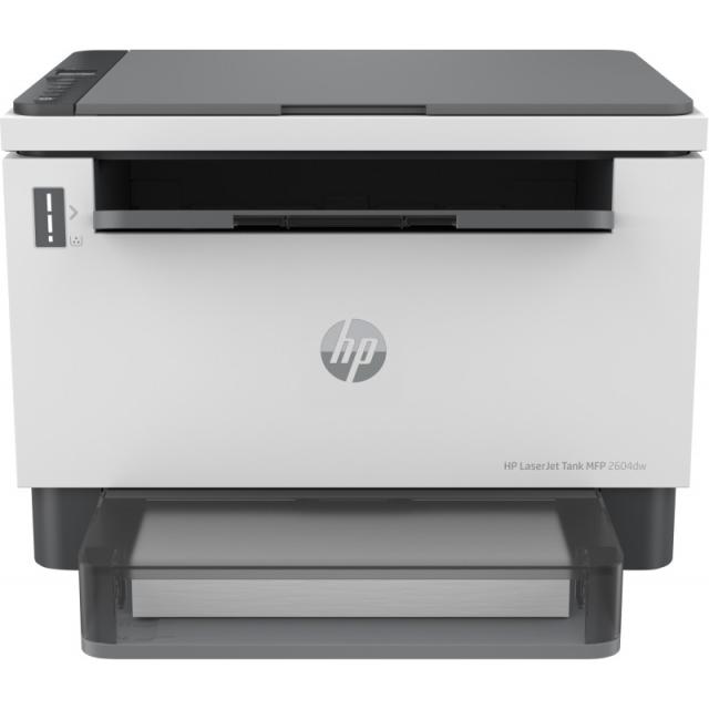 HP - LaserJet Tank 2604dw Inalámbrico Multifunction Blanco y negro Impresora, Fotocopiadora, escáner Dúplex