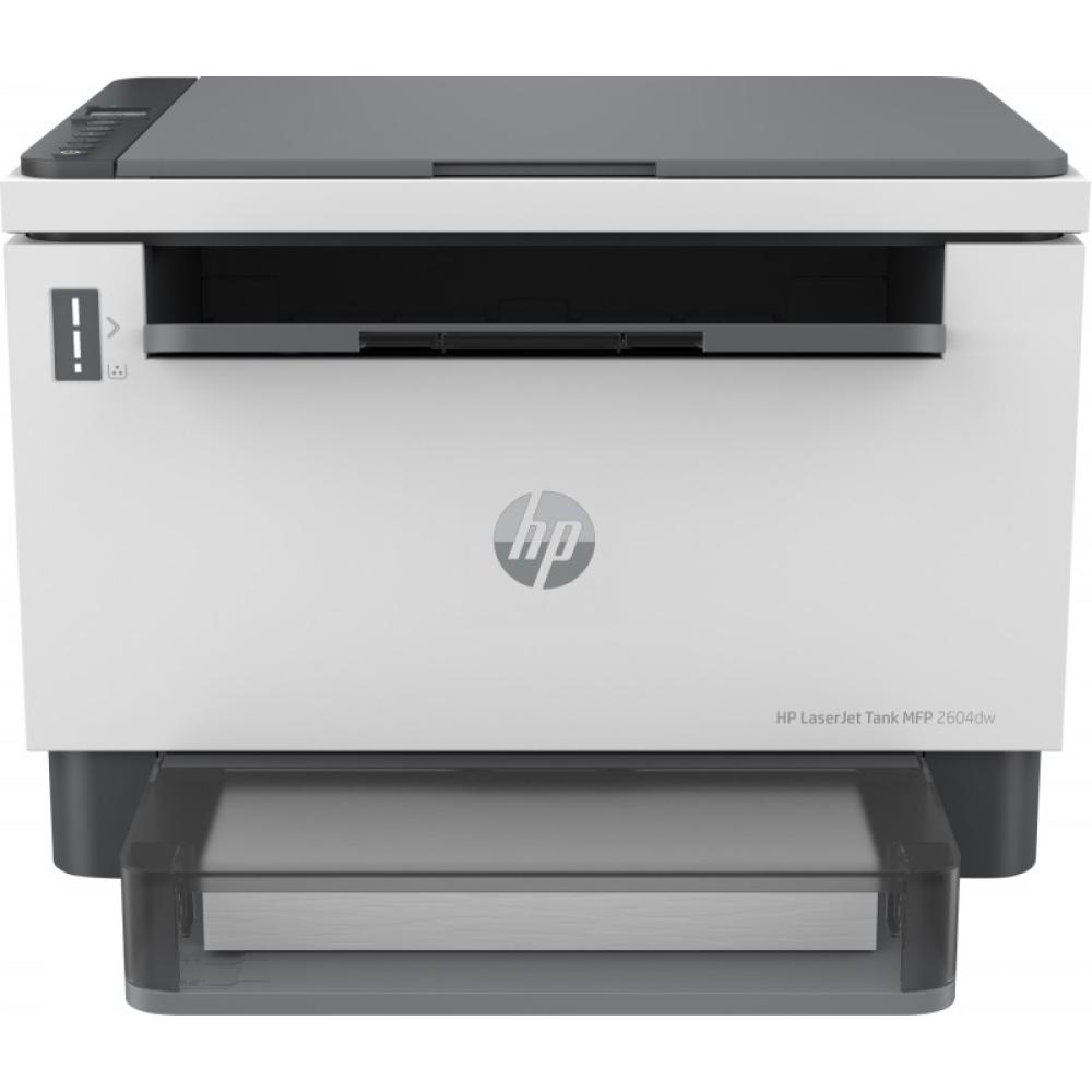HP - LaserJet Tank 2604dw Inalámbrico Multifunction Blanco y negro Impresora, Fotocopiadora, escáner Dúplex