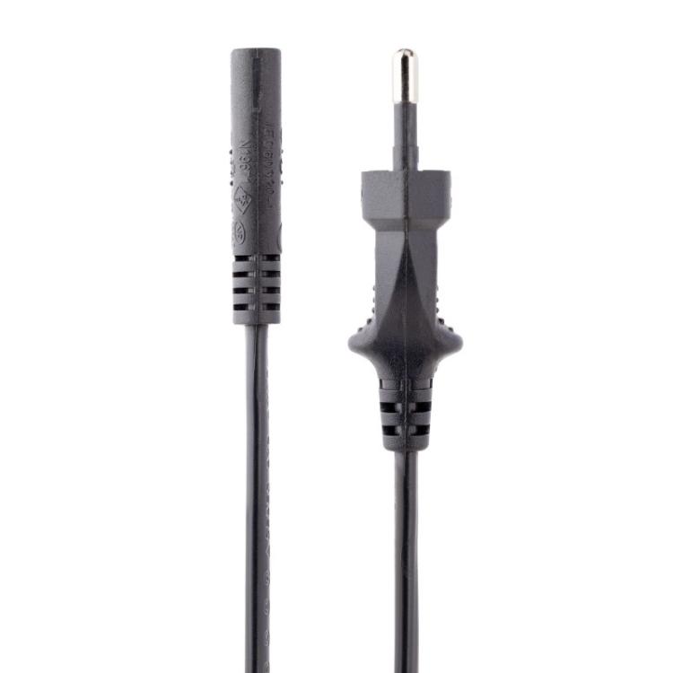 StarTech.com - Cable de 2m de Alimentación para Ordenador Portátil o Impresora , UE a C7, 2,5A 250V, 18AWG, Cable de Repuesto pa