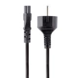 StarTech.com - Cable de 3m de Alimentación de Repuesto para Ordenador Portátil, EU Schuko a C5, 2,5A 250V, 18AWG, para Cargador