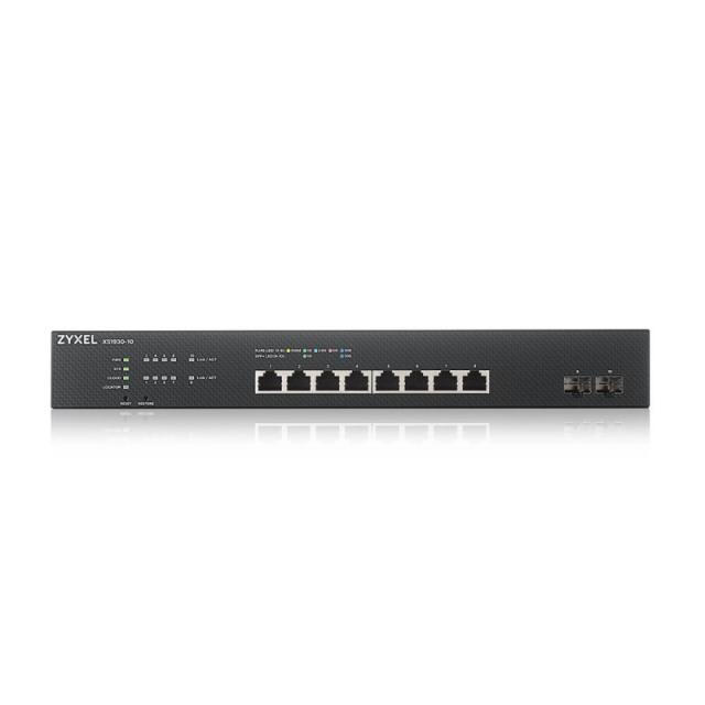 Zyxel - XS1930-10-ZZ0101F switch Gestionado L3 10G Ethernet (100/1000/10000) Negro