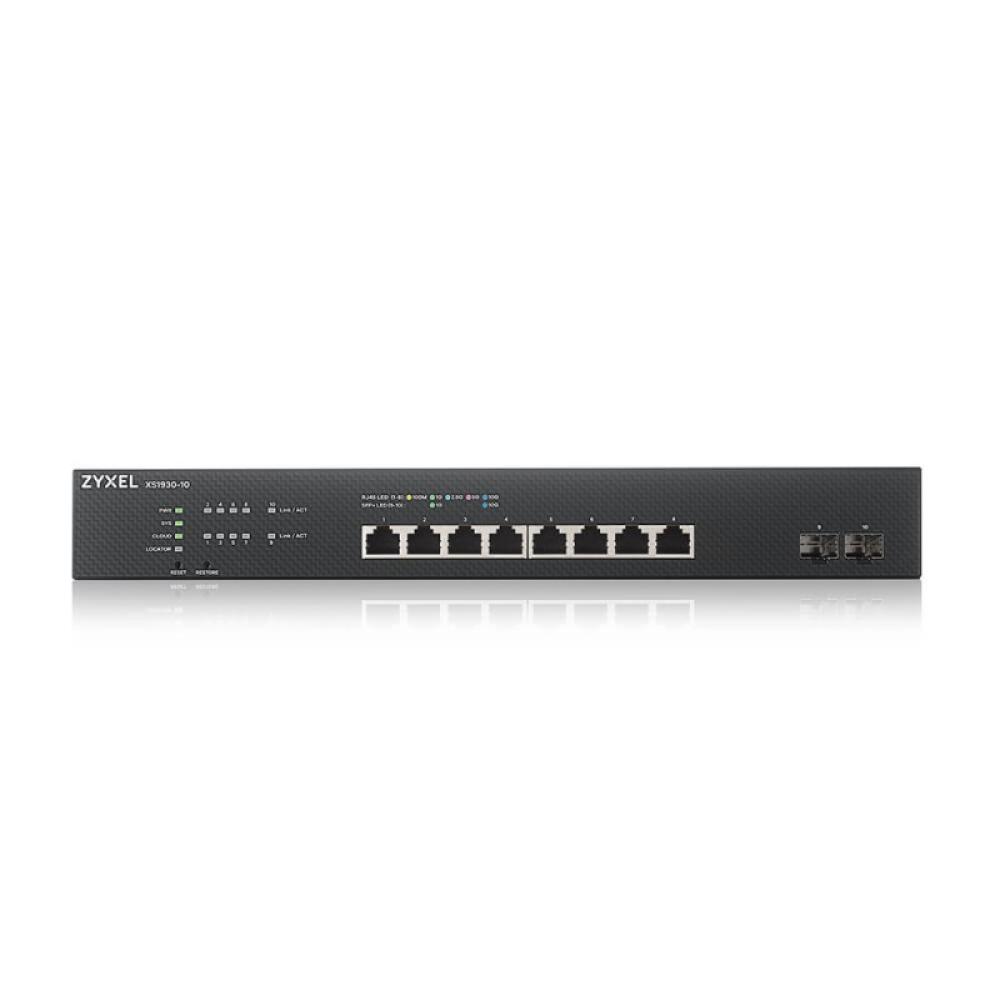 Zyxel - XS1930-10-ZZ0101F switch Gestionado L3 10G Ethernet (100/1000/10000) Negro