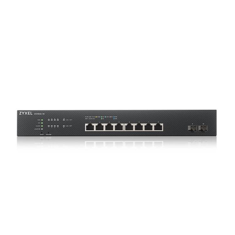 Zyxel - XS1930-10-ZZ0101F switch Gestionado L3 10G Ethernet (100/1000/10000) Negro