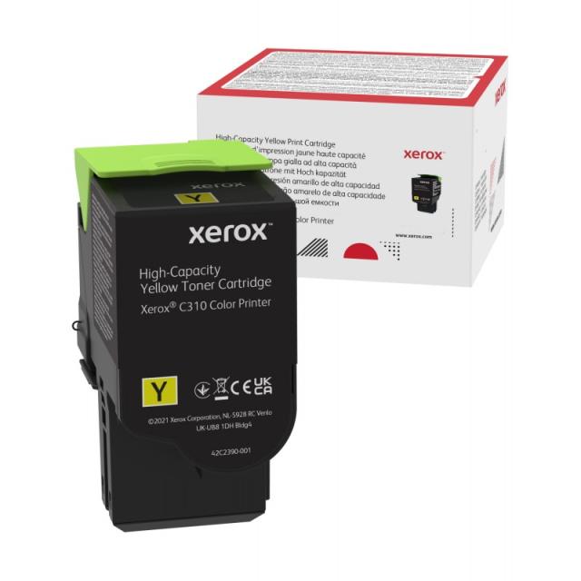 Xerox - C310/C315 Cartucho de tóner amarillo de alta capacidad (5500 páginas)