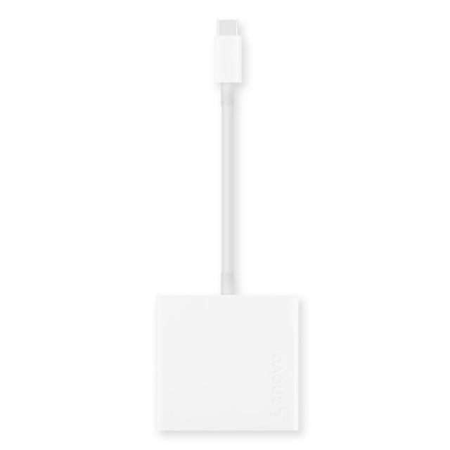 Lenovo - GX90T33021 Adaptador gráfico USB 3840 x 2160 Pixeles Blanco