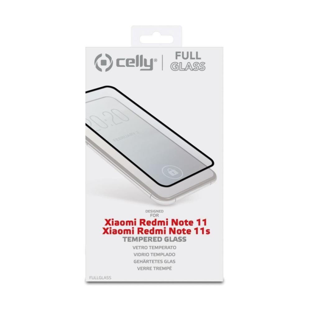 Celly - FULLGLASS1021BK mobile phone screen/back protector Protector de pantalla Xiaomi 1 pieza(s)