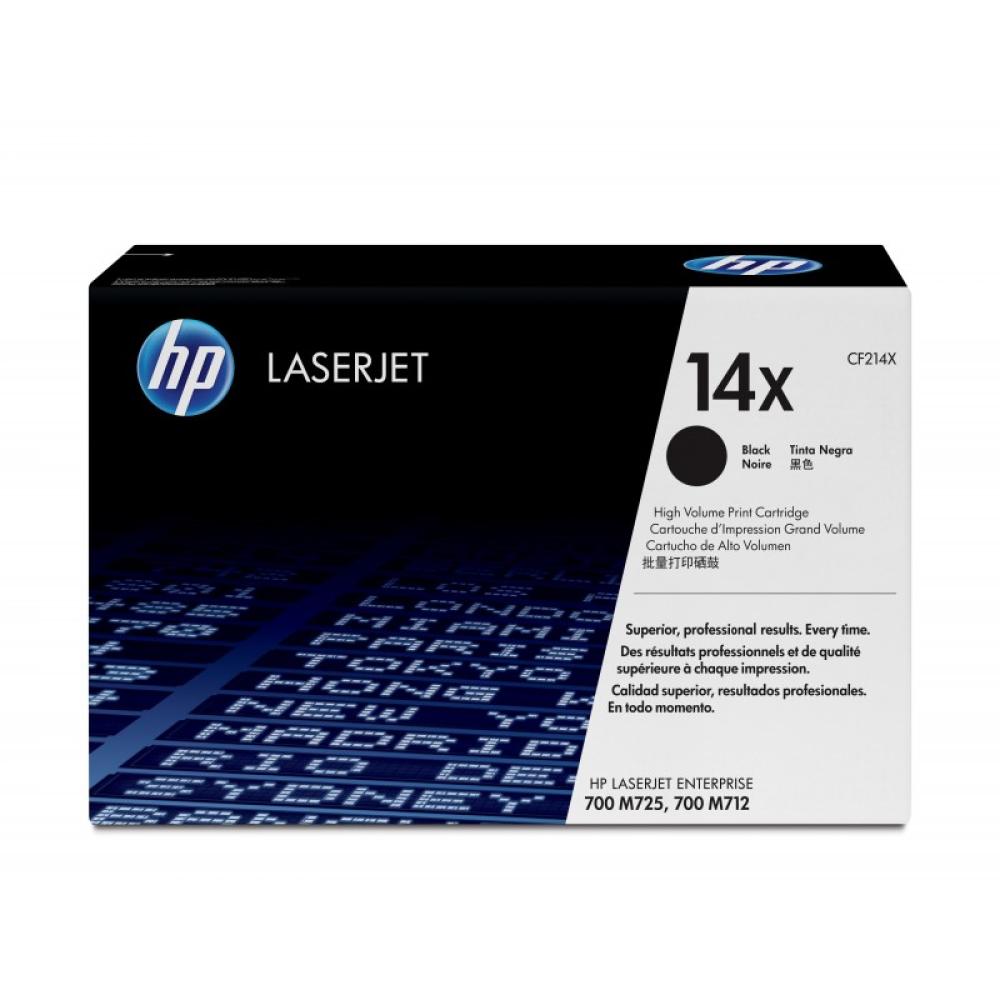 HP - Cartucho de tóner original LaserJet 14X de alta capacidad negro