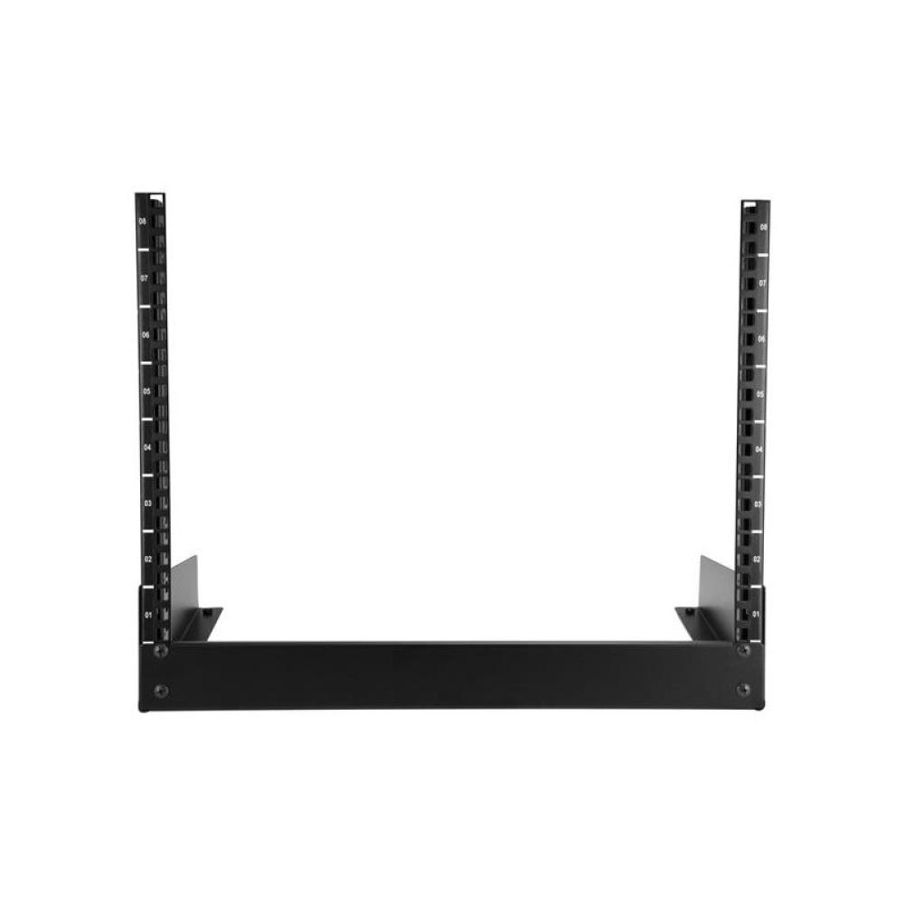 StarTech.com - Rack de Sobremesa de 8U de 2 Columnas - Armario Rack de Servidores con Marco Abierto