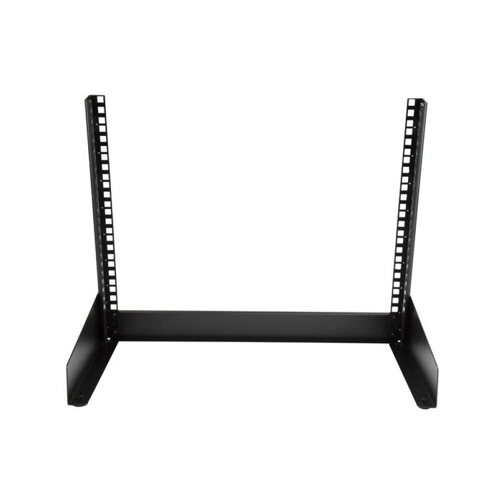 StarTech.com - Rack de Sobremesa de 8U de 2 Columnas - Armario Rack de Servidores con Marco Abierto