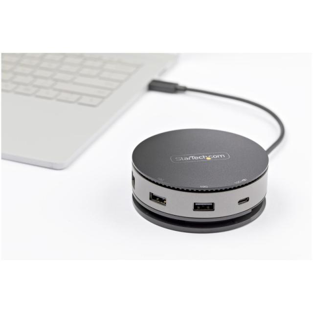 StarTech.com - Adaptador Multipuertos USB-C - Docking Station USB 3.1 Gen 2 Tipo C con Vídeo HDMI, DisplayPort de 4K a 60Hz o VG