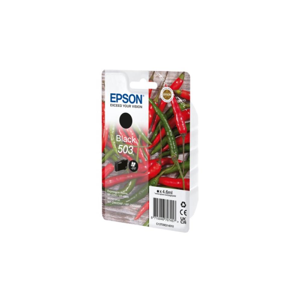 Epson - 503 cartucho de tinta 1 pieza(s) Original Rendimiento estándar Negro - C13T09Q14010