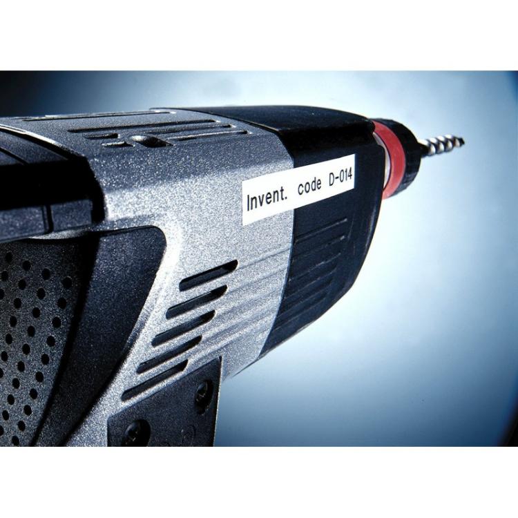 DYMO - D1 - Etiquetas Durable - Negro sobre blanco - 12mm x 5.5m - S0718060