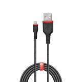 Lindy - 31291 cable de conector Lightning 1 m Negro
