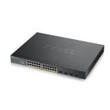 Zyxel - XGS1930-28HP Gestionado L3 Gigabit Ethernet (10/100/1000) Energía sobre Ethernet (PoE) Negro