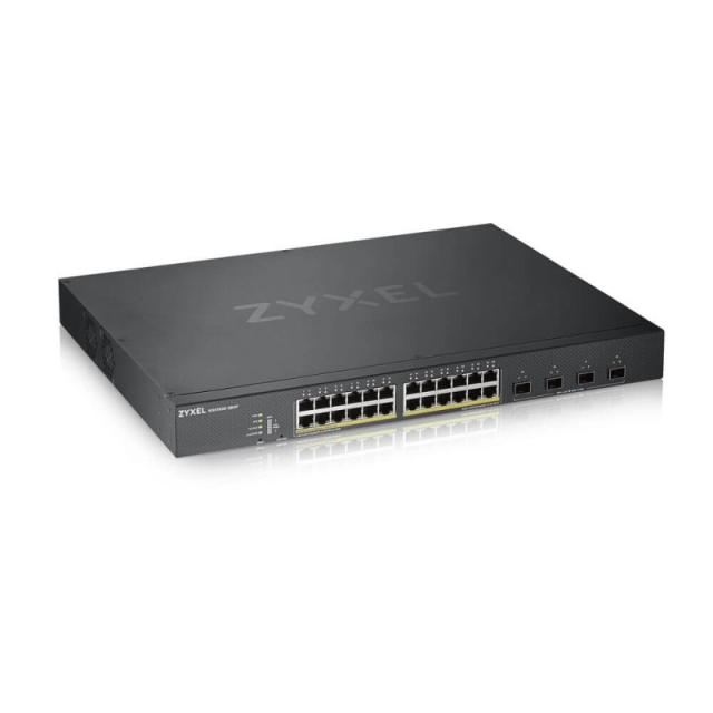 Zyxel - XGS1930-28HP Gestionado L3 Gigabit Ethernet (10/100/1000) Energía sobre Ethernet (PoE) Negro