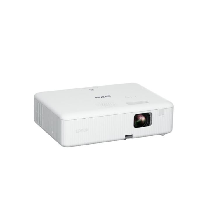 Epson - CO-W01 3000 lúmenes ANSI 3LCD WXGA (1200x800) Negro, Blanco