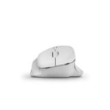 Nilox - Ratón Ergonómico Wireless 3200 DPI Blanco
