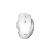 Nilox - Ratón Ergonómico Wireless 3200 DPI Blanco