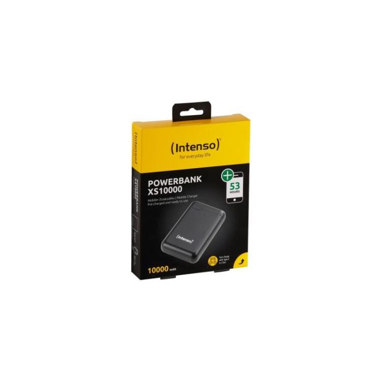 Intenso - XS10000 Polímero de litio 10000 mAh Negro