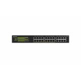 NETGEAR - GS324P No administrado Gigabit Ethernet (10/100/1000) Energía sobre Ethernet (PoE) 1U Negro