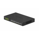 NETGEAR - GS324P No administrado Gigabit Ethernet (10/100/1000) Energía sobre Ethernet (PoE) 1U Negro
