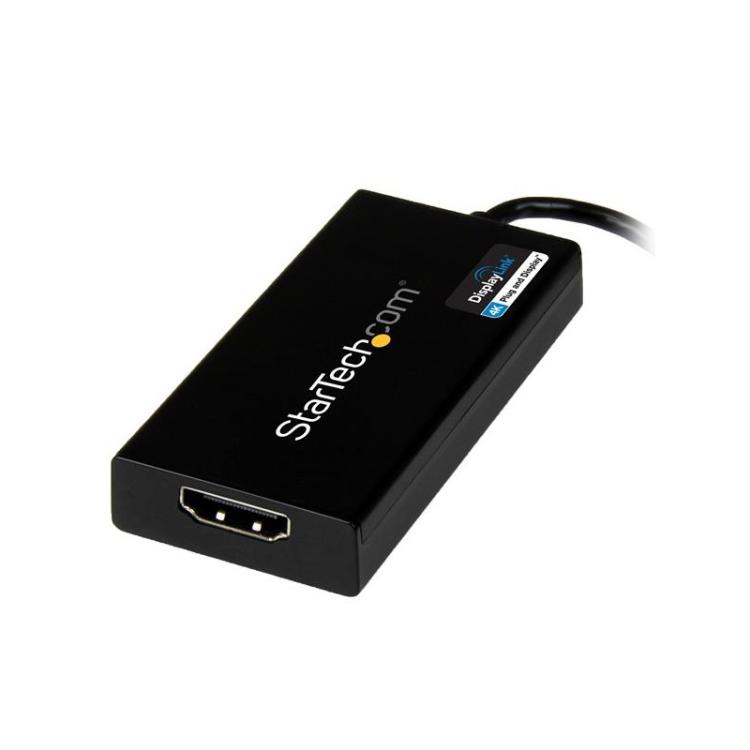 StarTech.com - Adaptador Gráfico Externo USB 3.0 a HDMI - UltraHD 4K 30Hz - Certificado DisplayLink - Conversor USB-A a HDMI par