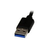 StarTech.com - Adaptador Gráfico Externo USB 3.0 a HDMI - UltraHD 4K 30Hz - Certificado DisplayLink - Conversor USB-A a HDMI par