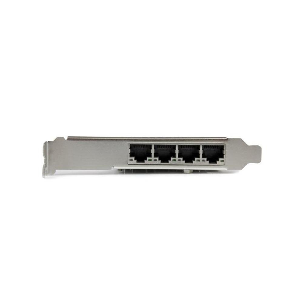 StarTech.com - Tarjeta de Red PCI Express Ethernet Gigabit con 4 Puertos RJ45 Chipset Intel i350