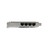 StarTech.com - Tarjeta de Red PCI Express Ethernet Gigabit con 4 Puertos RJ45 Chipset Intel i350