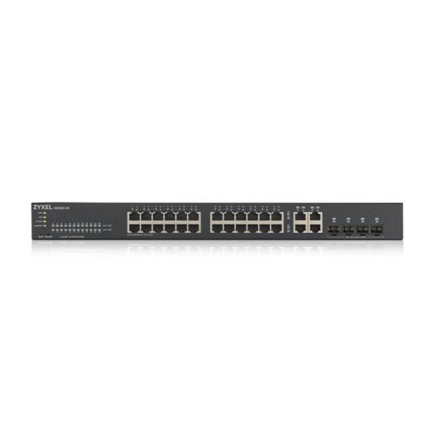 Zyxel - GS1920-24V2 Gestionado Gigabit Ethernet (10/100/1000) Negro