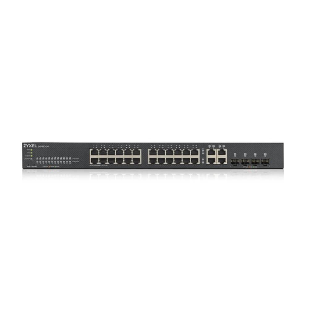 Zyxel - GS1920-24V2 Gestionado Gigabit Ethernet (10/100/1000) Negro