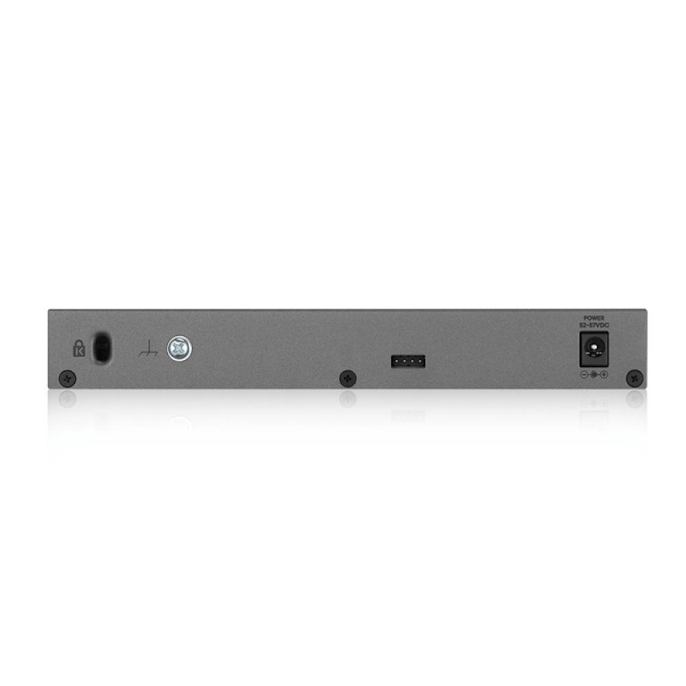 Zyxel - GS1350-6HP-EU0101F switch Gestionado L2 Gigabit Ethernet (10/100/1000) Energía sobre Ethernet (PoE) Gris