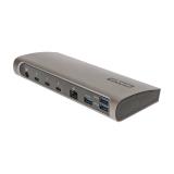 StarTech.com - Docking Station Thunderbolt 4, PD de 96W, para 1 Monitor de 8K/para 2 Monitores de 4K 60Hz, 3xTB4/USB4, 4xUSB-A/S