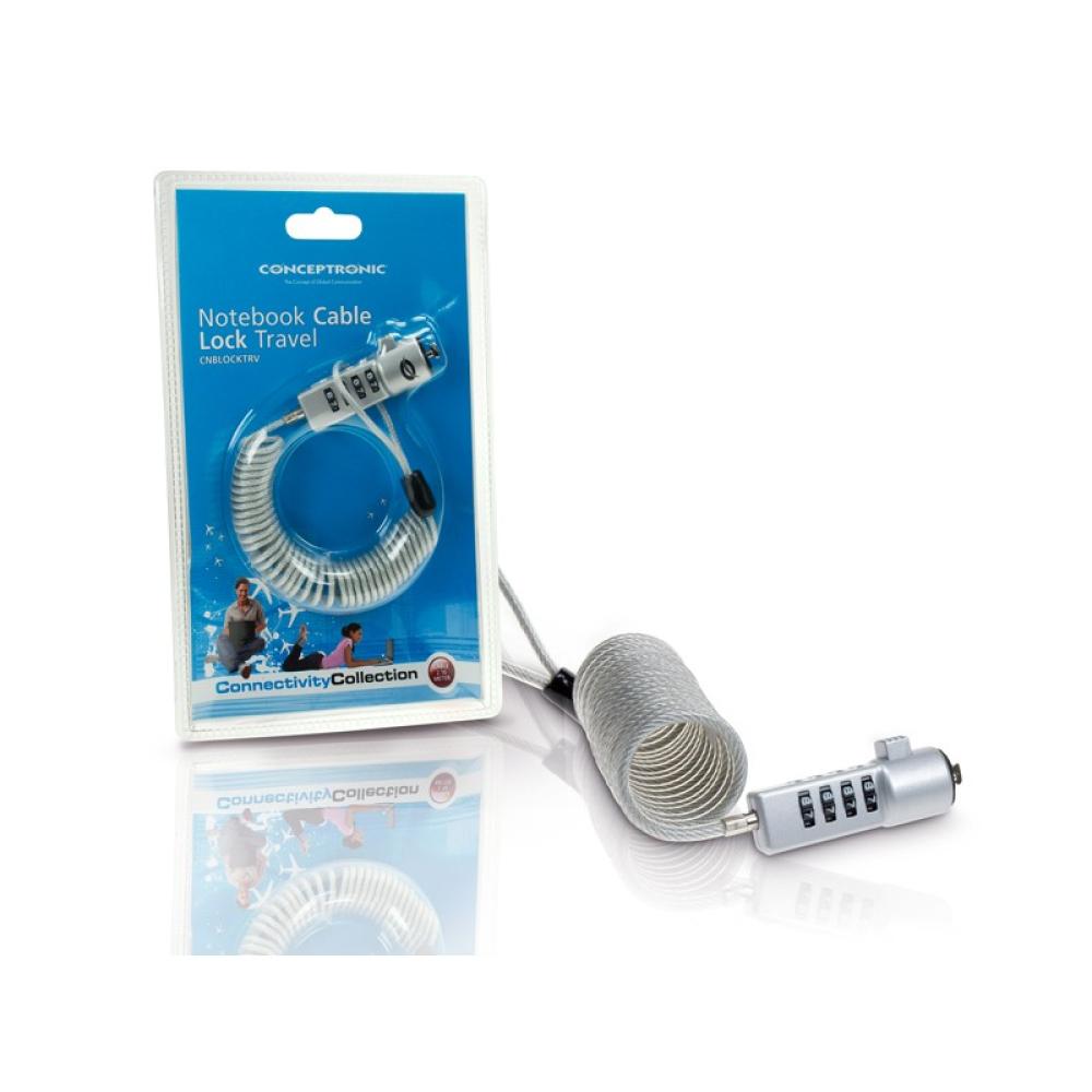 Conceptronic - NB CABLE LOCK TRAVEL