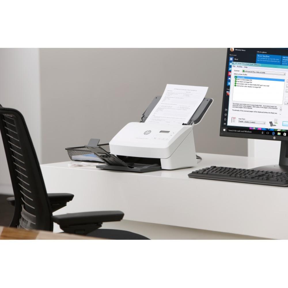 HP - ScanJet Enterprise Flow 7000 s3 Escáner alimentado con hojas 600 x 600 DPI A4 Blanco